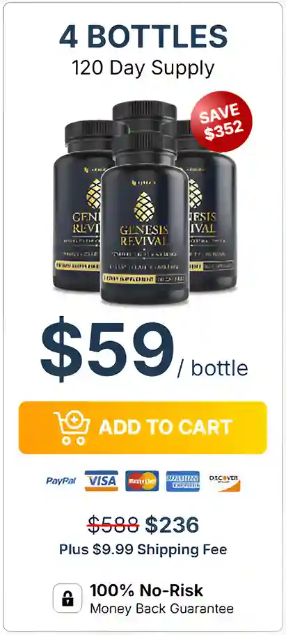 Genesis Revival - 4  bottles pricing